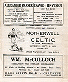 Match programme