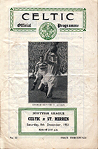 Match programme