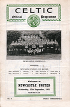 Match programme