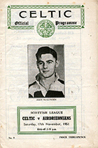 Match programme