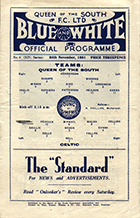 Match programme