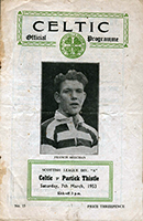 Match programme