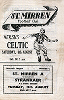 Match programme