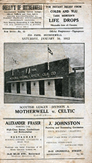 Match programme