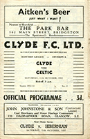 Match programme