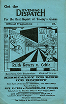 Match programme