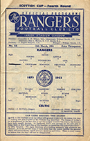 Match programme