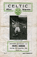 Match programme