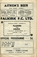 Match programme