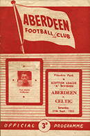 Match programme