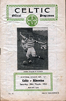 Match programme