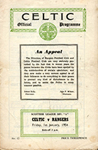 Match programme