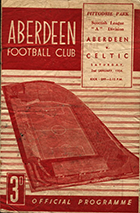 Match programme