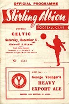 Match programme