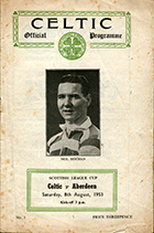 Match programme