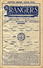 Match programme