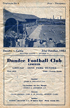 Match programme