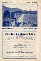 Match programme