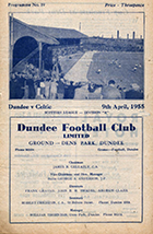 Match programme