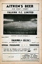 Match programme