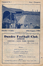 Match programme