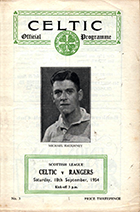 Match programme