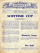 Match programme