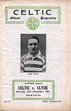 Match programme