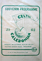 Match programme