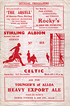 Match programme