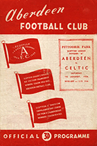 Match programme