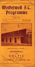 Match programme