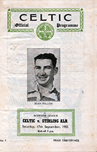 Match programme