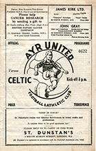 Match programme