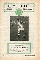 Match programme