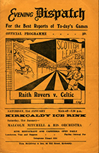 Match programme