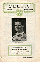 Match programme