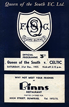 Match programme