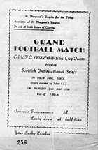 Match programme