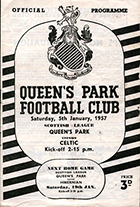 Match programme