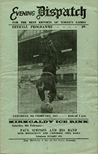 Match programme