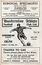 Match programme