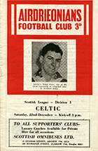 Match programme