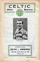 Match programme