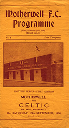 Match programme