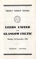 Match programme