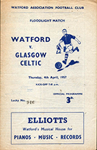 Match programme