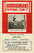 Match programme