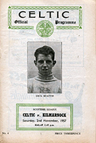 Match programme