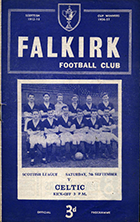 Match programme